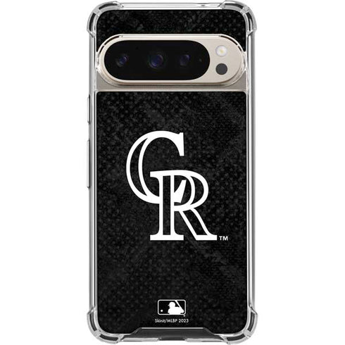 MLB Colorado Rockies Dark Wash Pixel 9/9 Pro Clear Case